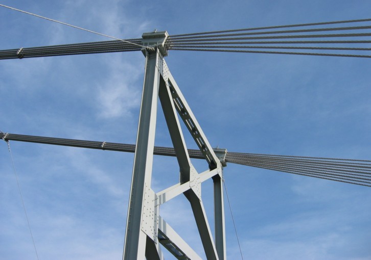 Bridgemeister - Grand Tower Pipeline Suspension Bridge