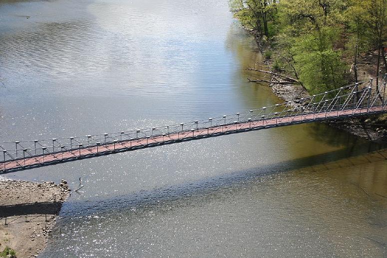 Bridgemeister - Popolopen Creek Suspension Footbridge